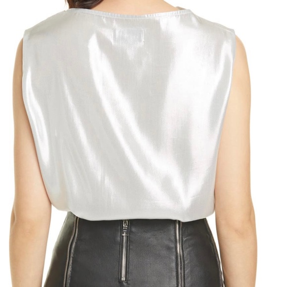 RTA denim Selma Metalic silk blend - Picture 2 of 4